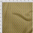 thumbnail image 4 of oneOone Georgette Viscose Dark Mustard Fabric Block Sewing Craft Projects Fabric Prints By Yard 42 Inch Wide-DA, 4 of 5