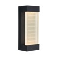 thumbnail image 1 of Artika Percy Modern LED Outdoor Wall Light Fixture, Black, 1 of 7