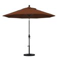 thumbnail image 2 of California Umbrella GSCUF908705-F69 Sun Master Black Patio Umbrella, Terracotta - 9 ft. x 8 Ribs, 2 of 2
