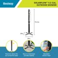 thumbnail image 2 of Bestway Flowclear SolarFlow 5.2 Gal Solar Heat Shower w/ Adjustable Setting, 2 of 9