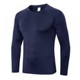 thumbnail image 1 of Men‘s Breathable Sweat-wicking+ Quick Dry Long Sleeve Compression Shirts  Athletic Workout Shirt  Water Sports Rash Guard, 1 of 8