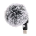 thumbnail image 4 of Microphone pour Téléphone Intelligent, Microphone de Réduction du Bruit pour Téléphone en Métal Rotation à 90 Degrés Prise de Son Sensible pour la Maison Type C -40 dB±3 dB, 4 of 8