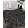 thumbnail image 3 of Ahgly Tapis Rectangulaire Lavable en Machine Intérieur Transitionnel Noir Nuit, 7 Pieds x 9 Pieds, 3 of 7