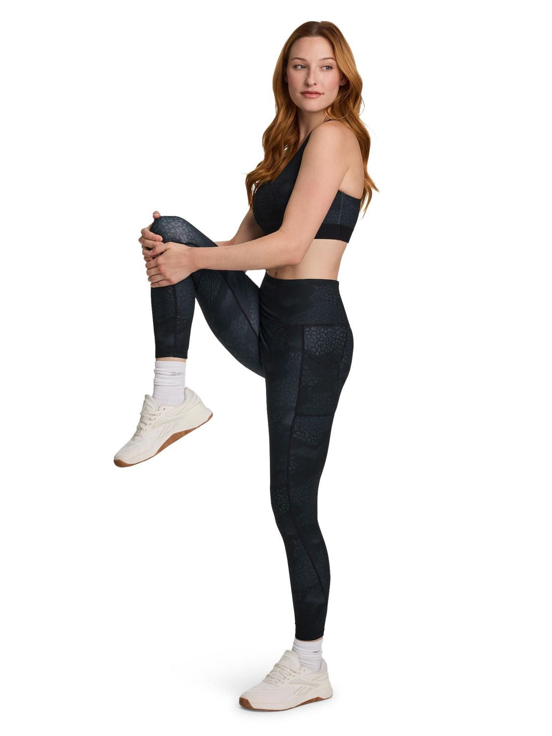 Reebok Legging imprimé 7/8 taille haute Everyday pour femmes
