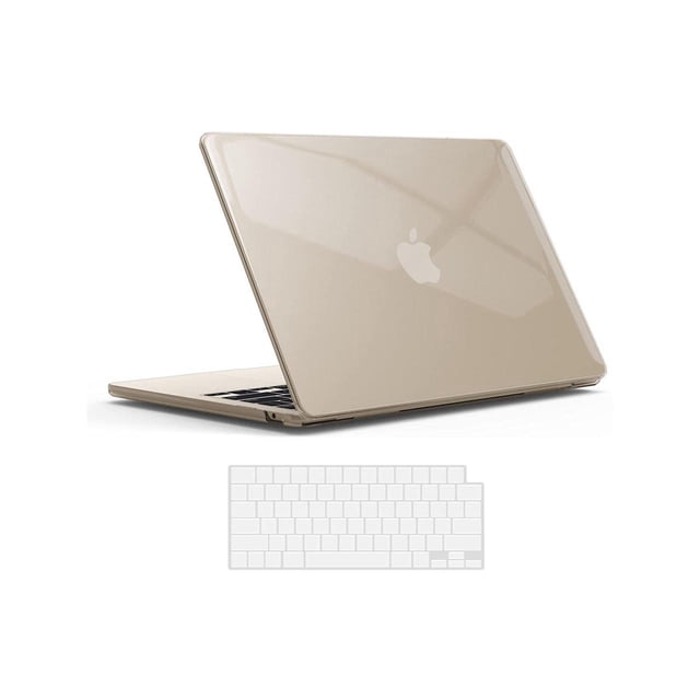 Compatible avec MacBook Air 13,6 Pouces Case 2022 Model A2681 M2 Chip with Liquid Retina Display Touch ID, Étui de Protection pour Portable avec Housse de Clavier