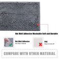 thumbnail image 4 of Rug Mat Original Luxury Chenille Bathroom Bath Pad  Extra Soft and Absorbent Shaggy Rugs  Machine Washable  Quick Dry Plush Carpet, 4 of 9