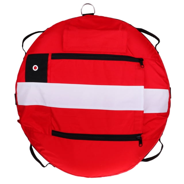 Marqueur de Surface de Flottabilité pour Plongeur Apnée SMB de Service, Bouée Rouge
