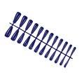 thumbnail image 1 of Youkk Fake Nail Set French Style Scratch Resistant Press-on Fingernails Full Cover Removable Trimble Adjustable Manicure Stickers Type 19, 1 of 6