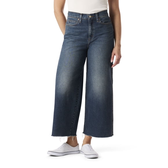 Levi Strauss Signature™ Jean Large Raccourci Vintage pour Femme