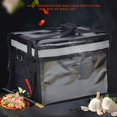 thumbnail image 3 of Sacs d'Épicerie Réutilisables Isolés Sacs de Livraison Isolés Polyvalents avec Fond 32 L avec Cloison, 3 of 6
