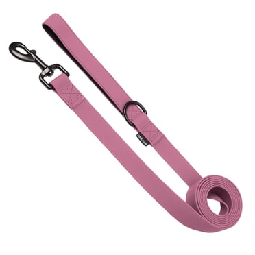 One Paw, laisse pour chien en silicone avec motif lignes ondulées et poignée rembourrée, 2m