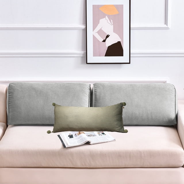 Plushs Pad Danhjin Cool Body Pillows for Adults Extra Long Pillows for Bed Shredded Foam Full Pillows Pillowcase + Pillow Core--Zipper Type Home Decor