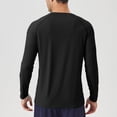 thumbnail image 4 of Amzcrzy Mens Sun Protection Shirts Chemises de Protection Solaire pour Hommes Tissu Écran Solaire de Haute Qualité UPF 50+ UV Chemises de Protection Solaire Extérieur Manches Longues Maillot Dermoprotecteur SPF pour Pêche Randonnée Natation Course Chemises de Soleil pour Hommes, 4 of 6