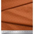 thumbnail image 3 of Soimoi Viscose Chiffon Fabric Dot & Heart Small Printed Fabric 1 Yard 42 Inch Wide, 3 of 3