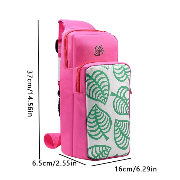 Portable Games Storage Pouch Storage Bag for Switch Game Console Bag Chest Cross Bag Storage Shoulder Bag