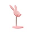 thumbnail image 2 of Youkk Desktop Mobile Phone Holder Cartoon Lovely Animal Bracket Stretchable Cellphone Support Tablet Smartphone Portable Stands Pink, 2 of 8