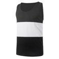 thumbnail image 4 of Débardeur pour Hommes, Débardeurs de Sport à Col Rond pour Hommes, Mode Décontractée, Chandail à Imprimé Patchwork, 4 of 4