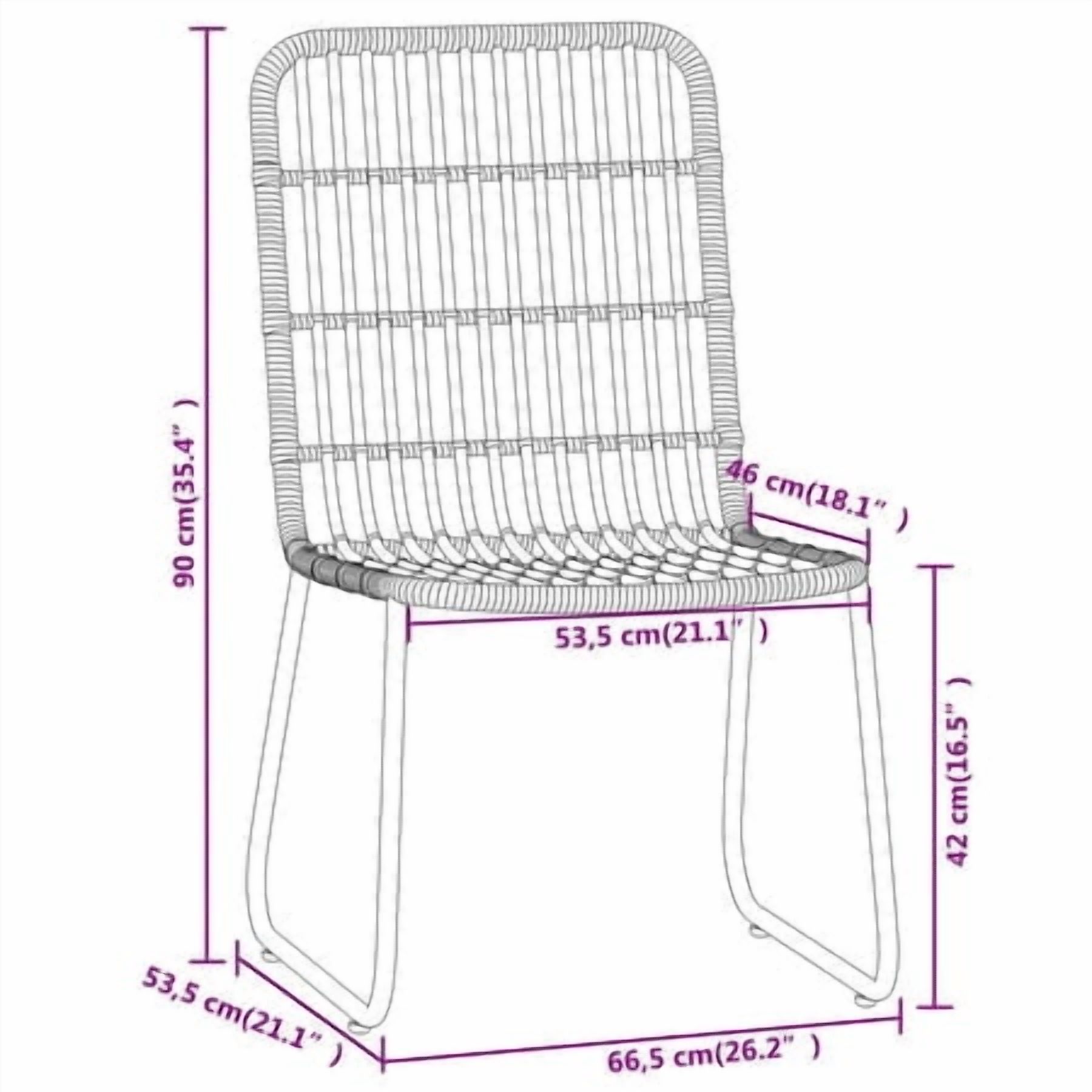 vidaXL Ensemble de Salle à Manger de Jardin 7 Pcs Chêne