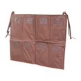 thumbnail image 2 of jifeng Cleaning Cart Bag ,Large Capacity Trash Collection Janitorial Bags for Hotel 8 pockets, 2 of 9