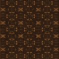 thumbnail image 1 of Ahgly Company Machine Washable Indoor Square Transitional Dark Bronze Brown Area Rugs, 8' Square, 1 of 7