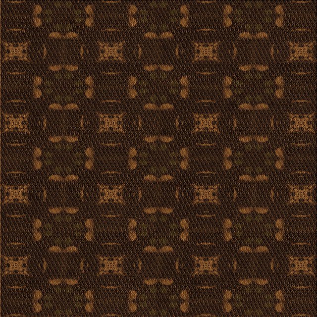 Ahgly Company Machine Washable Indoor Square Transitional Dark Bronze Brown Area Rugs, 8' Square