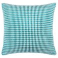 thumbnail image 1 of Unique Bargains Housse de Coussin Décorative en Velours Côtelé Doux à Rayures en Velours, 1 of 9