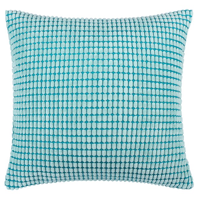Unique Bargains Housse de Coussin Décorative en Velours Côtelé Doux à Rayures en Velours