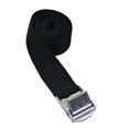 thumbnail image 2 of facefd Leashing Strap Ratchet Tie Cargo Rope Polyester Multicolored Wear-resistance Book Rustproof Buckle Luggage Cable Black, 2 of 9
