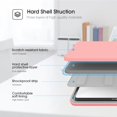 thumbnail image 4 of Smatree Étui Rigide pour Ordinateur Portable Compatible avec MacBook Air 13 Pouces M1 2020 A2338, Étui pour MacBook Air 2020, Étui pour MacBook Pro 13 Pouces, Sac pour MacBook Air 13 Pouces, Noir, 4 of 8