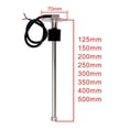 thumbnail image 3 of Rétroéclairage Rouge Jauge de Niveau de Carburant Numérique 52 mm Indicateur de Niveau d'Huile pour Réservoir Compteur pour Capteur de Niveau de Carburant 0-190 Ohm 100 mm 150 mm 200 mm 250 mm, Facile à Installer, 3 of 7