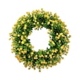 thumbnail image 2 of Spring Wreaths for Front Door, Summer Wreaths for Front Door, Plastic Colorful Wreath Spring and Summer Colorful Leaf Wreath Spring and Summer Decoration Gate Pendant, Spring Wreath for Front Door, 2 of 8