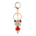 thumbnail image 2 of Keychain, Pendant Purse Bag Key Chain Key Holder 3D Rhinestone  Keyring Cute Key  Bracelet Keychain Gift For Kids Girls, 2 of 5
