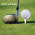 thumbnail image 4 of 12Pcs Practice Plastic Golf Balls Cheap & Useful 42mm Practices Ball Air Flow for Airflow Outdoor Indoor Training Swing Driving Range Home Games Provides Unparalleled Tactile Feedback White, 4 of 5