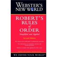 thumbnail image 1 of Webster's New World Robert's Rules of Order Simplified and Applied (Second Edition), 1 of 1