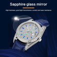 thumbnail image 4 of 【START】Gypsophila Men's Watch Diamond Watch Waterproof Swiss Fully Automatic Mechanical Movement Date Week Function, 4 of 11