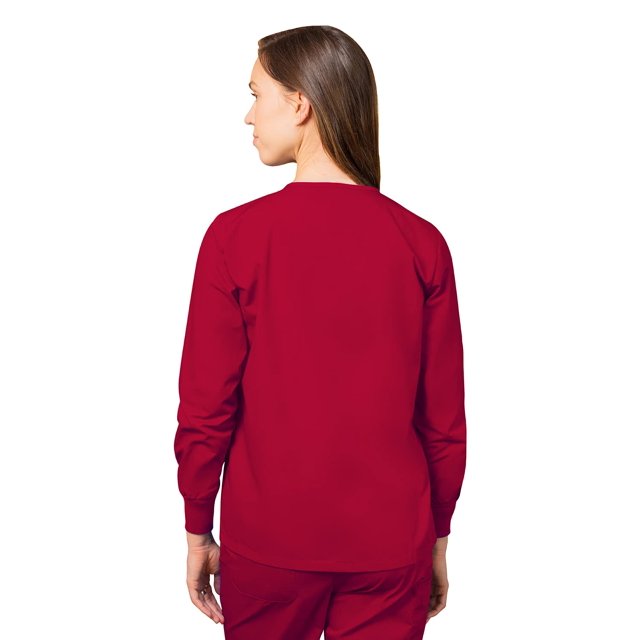 Adar Universal Women's Scrub Set - Warm-Up Scrub Jacket and Elastic Pull-On Pants