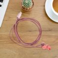 thumbnail image 4 of AURARMLET Back to School Wired Earbuds Pink Ergonomic Design 1Pack for Laptops, 4 of 8