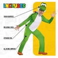 thumbnail image 1 of Super Mario Bros Yoshi Deluxe Adult Costume XX-Large 50-52, 1 of 4