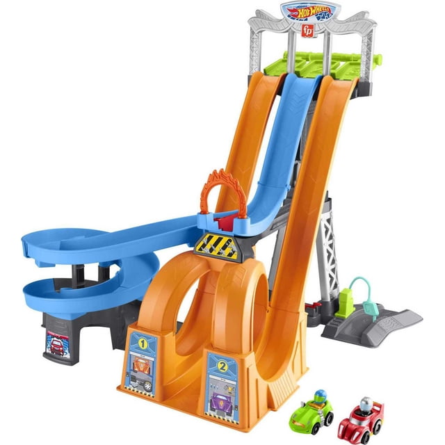 Little People Hot Wheels La Tour des boucles de course