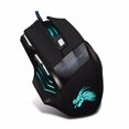 thumbnail image 3 of Dalazy 1/2/3 Wired Gaming Mouse 7 Button USB Input Device Computer Accessories RGB Silent Adjustable Gamer Optical Mice PC Laptop 13x8.5x4cm 1 Pc, 3 of 4