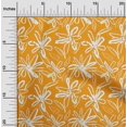 thumbnail image 1 of oneOone Velvet Orange Fabric Florals Craft Projects Decor Fabric Printed By The Yard 58 Inch Wide-044, 1 of 4