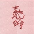 thumbnail image 1 of Ahgly Company Tapis d'Intérieur Lavable à la Machine, Carré, Transitionnel, Pastel Rouge Rose, Tapis de Zone, 5 Pieds Carré, 1 of 7