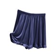 thumbnail image 1 of Timegard Womens Pjs Shorts Ruffle Elastic Waist Loose Soft Loungewear Solid Color Pajamas Shorts Summer, 1 of 4