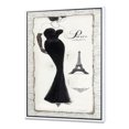 thumbnail image 1 of Elegance Glam Paris Diva I - Fashion Framed Canvas, 1 of 3
