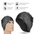 thumbnail image 1 of FLAMEEN Swim Pool Hat, 1Pc Stretchy Swim Hat, Adult Children Unisex Long Hair/Ear Protection Swimming Diving Outdoor Fun For Swimming Pool, 1 of 8