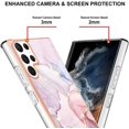 thumbnail image 3 of Samsung Galaxy S23 Ultra 5G Case, Samsung S23 Ultra Phone Case Marble Pattern Slim Design, Duale Layer, Shockproof. Military Grade Protection Cover for Samsung Galaxy S23 Ultra 5G, 3 of 5