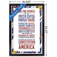 thumbnail image 2 of Les États-Unis d'Amérique - Préambule de la Constitution, 2 of 4