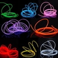 thumbnail image 3 of 5M 12V LED Car Strip Lights  Waterproof Flexible Neon EL Wire Lights for Parties Decoration, 3 of 6