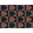 thumbnail image 1 of Ahgly Company Tapis Rectangulaire Lavable en Machine Intérieur Rouge Nuit, 5 Pieds x 7 Pieds, 1 of 7