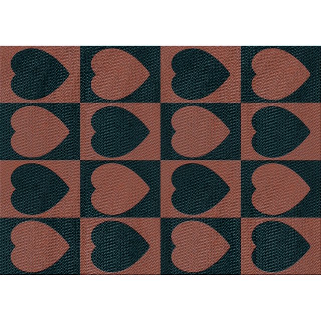 Ahgly Company Tapis Rectangulaire Lavable en Machine Intérieur Rouge Nuit, 5 Pieds x 7 Pieds